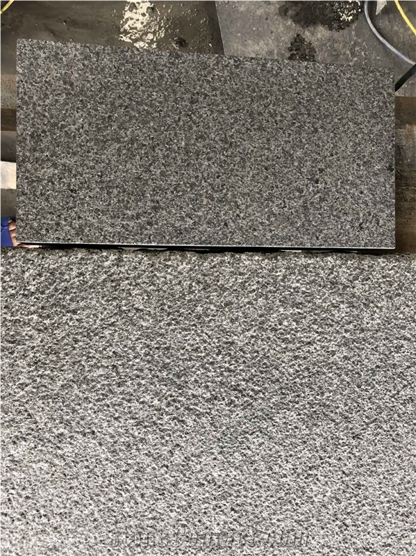 Ken Black Granite Flamed Outdoor Paver