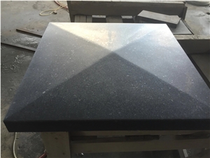 Original G684 Black Basalt Honed Rubbed Wall Caps