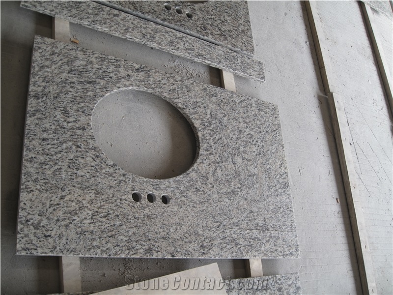 Tiger Skin White Granite Vanity Tops