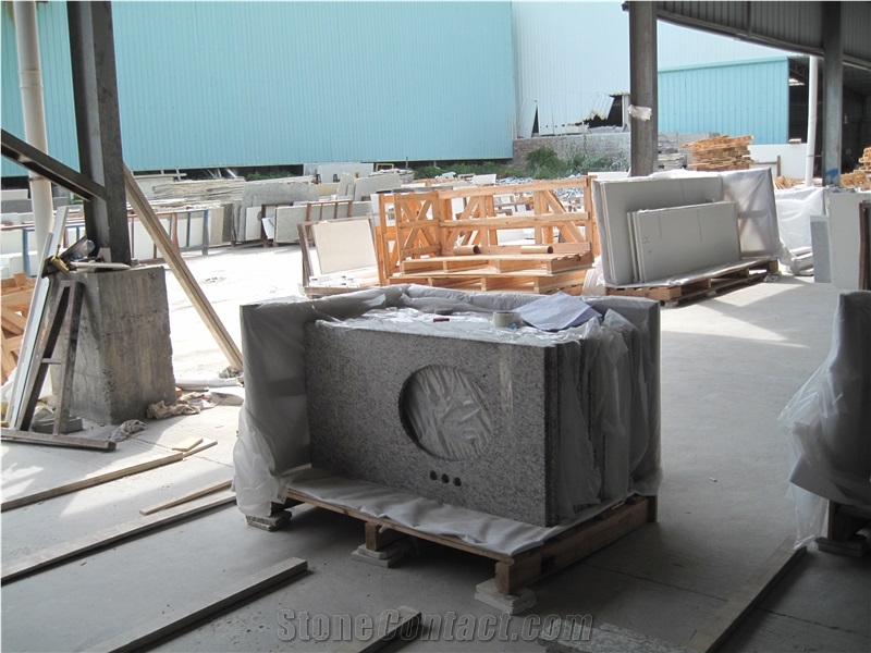 Tiger Skin White Granite Vanity Tops