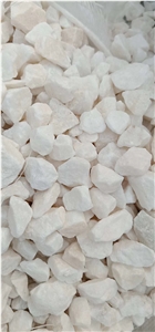 Tumbled White Crushed Marble Chips 5, 8, 10 and 20mm