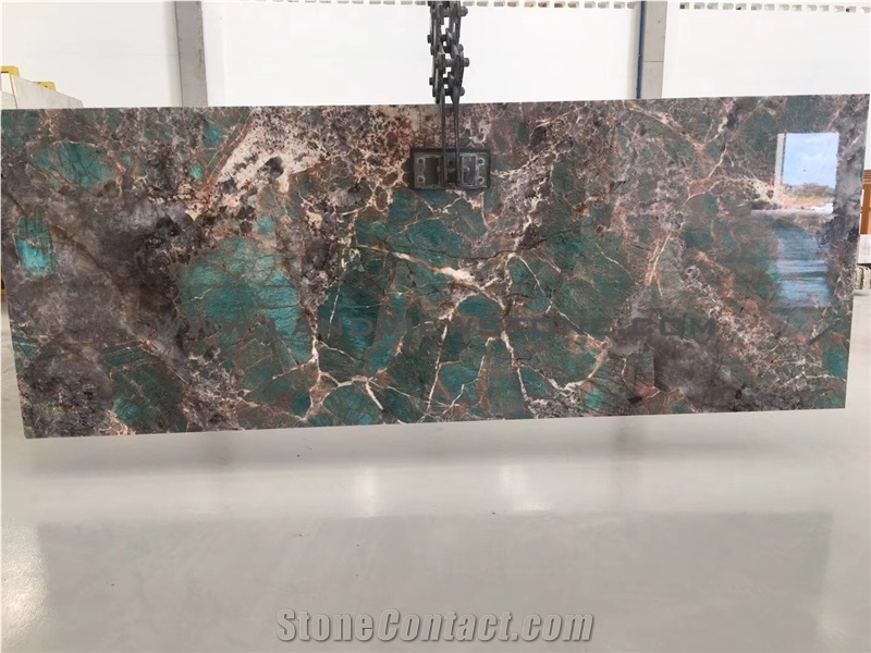 Amazonita Granite Amazon Green Quartzite Slab