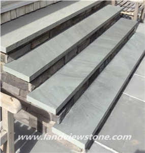 Blue Sandstone Stair Treads Steps Outdoor