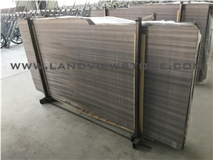 Brown Sandstone Slabs, China Brown Sandstone