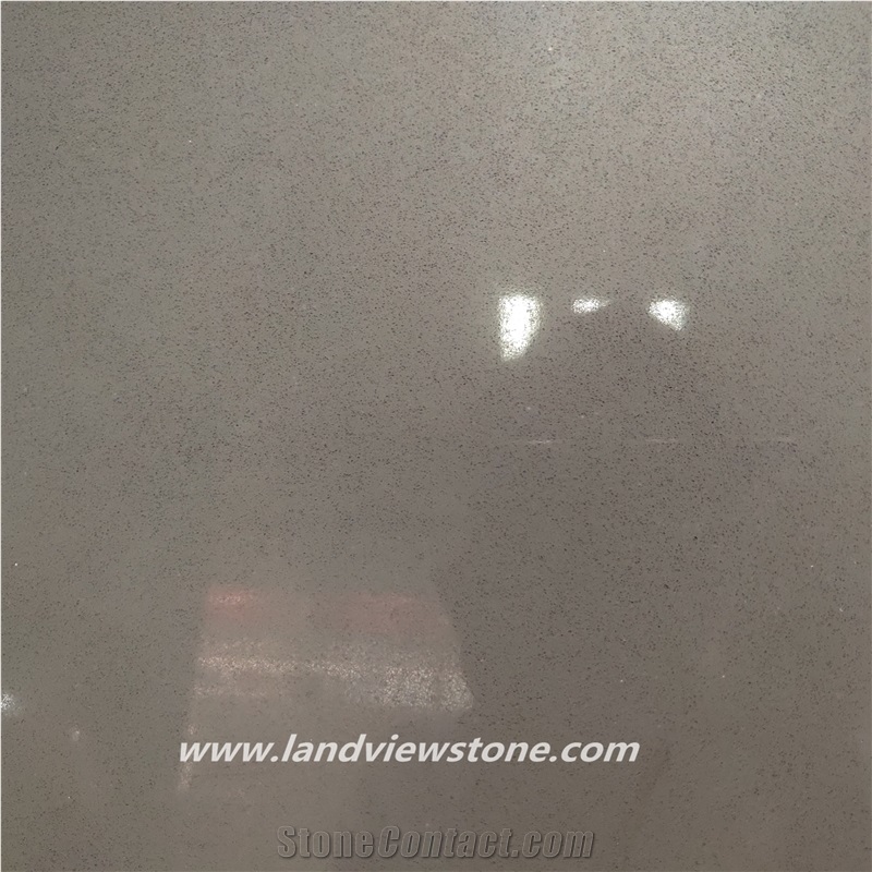 Cheap Dark Grey Gray Artificial Quartz Tile & Slab