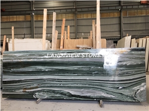 Cippolino Verde Green Of Styra Marble Tiles Slabs