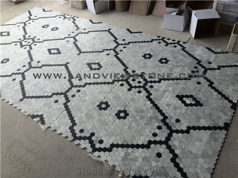 Creative Marble Pattern Mosaic Tile, Mosaic Design