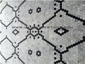 Creative Marble Pattern Mosaic Tile, Mosaic Design