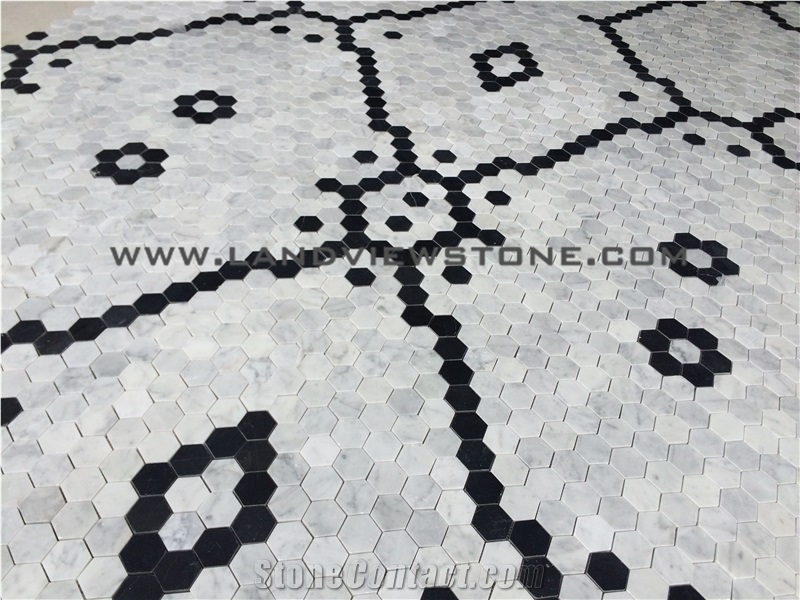 Creative Marble Pattern Mosaic Tile, Mosaic Design