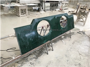 Dark Green Serpentine Marble Bath Tops Dark Green Serpentine Marble Bath Tops