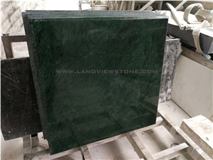Dark Green Serpentine Marble Bath Tops