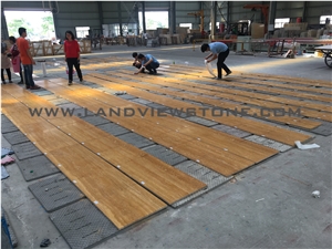 Golden Travertine Tiles, Gold Travertine Tile