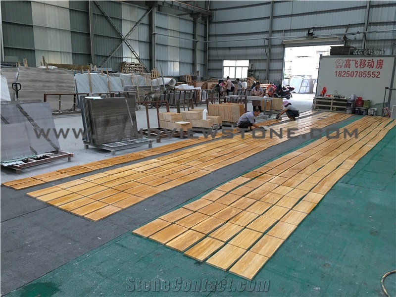 Golden Travertine Tiles, Gold Travertine Tile