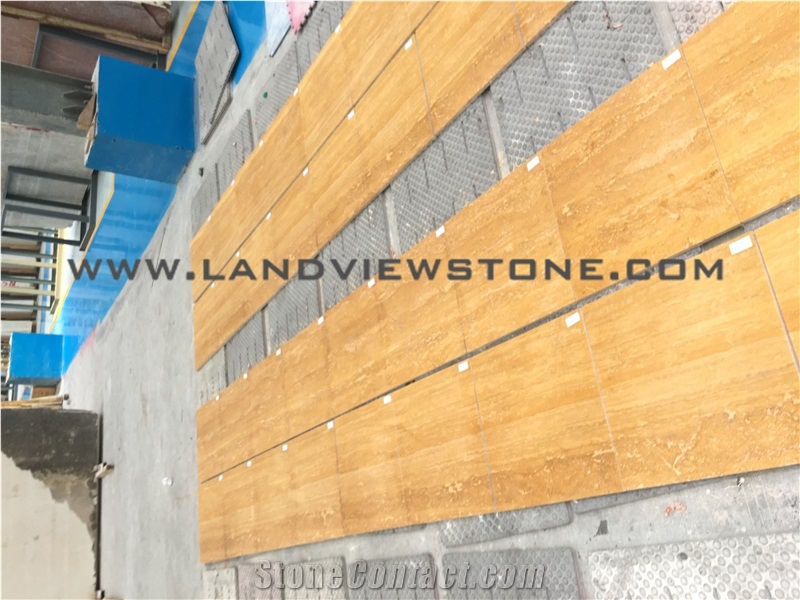 Golden Travertine Tiles, Gold Travertine Tile