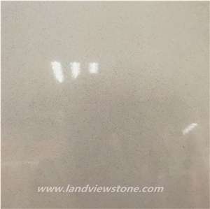 Light Grey Little Grain Quartz Tiles & Slabs