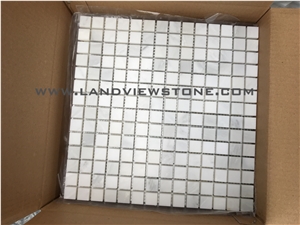 Oriental White Mosaic Tiles, White Marble Mosaic
