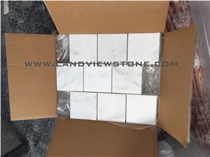 Oriental White Mosaic Tiles, White Marble Mosaic
