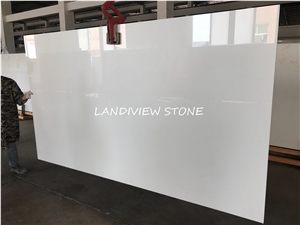 Pure White Nano Crystallized Stone White Crystal
