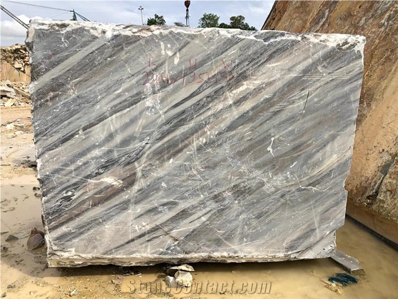 Bruno Brown / Grey Marble Blocks