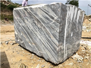 Bruno Brown / Grey Marble Blocks