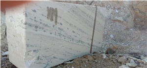 Glacier White/Grey Marble Blocks