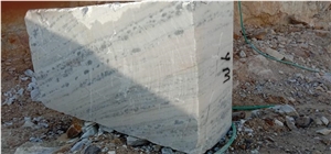 Glacier White/Grey Marble Blocks