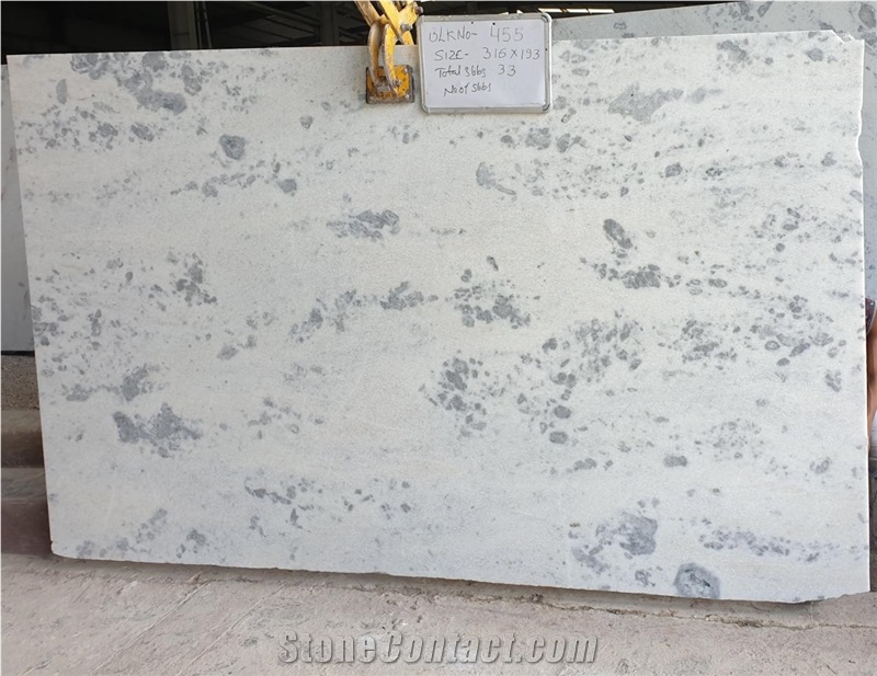 Sparkling White Marble Slabs