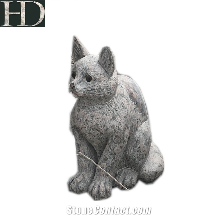 Hand Carving Stone Animal Statue, Sculpture