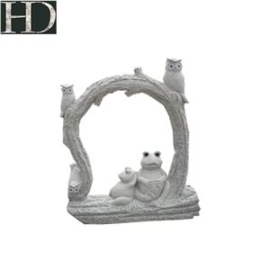 Hand Carving Stone Animal Statue, Sculpture