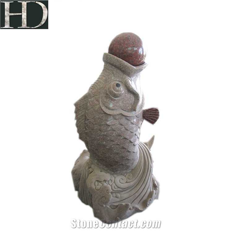 Hand Carving Stone Animal Statue, Sculpture