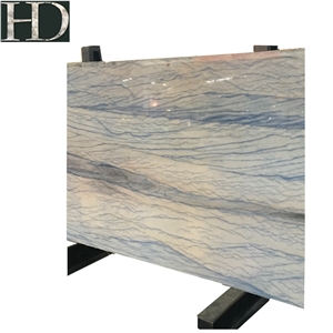 Polished Grand Skylight Blue Marble Stone Slab