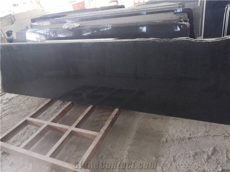 Original Dark Grey G654 Padang Black Granite Slab