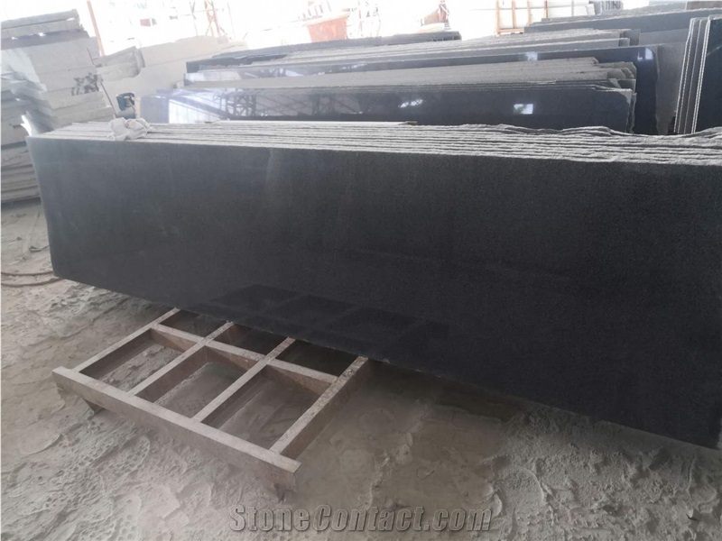 Original Dark Grey G654 Padang Black Granite Slab