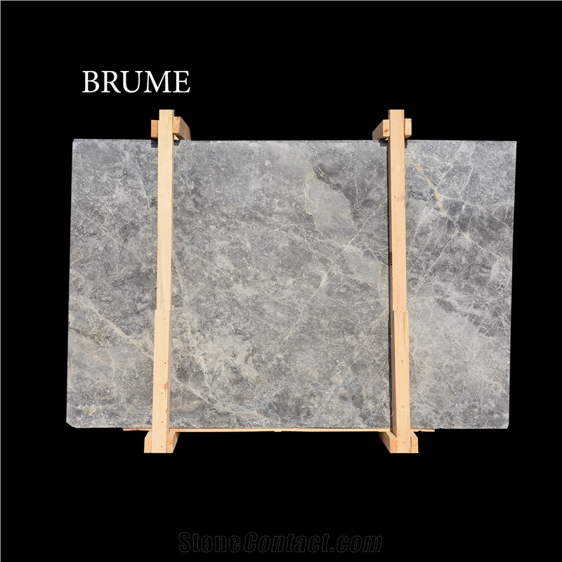 Tundra Gray, Dark Gray Marble Slabs