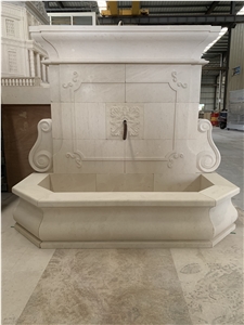 French Beige Limestone Fountain French Beige Limestone Fountain