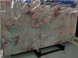 Amazonita Slabs Granite Brazil Green Wall Tiles