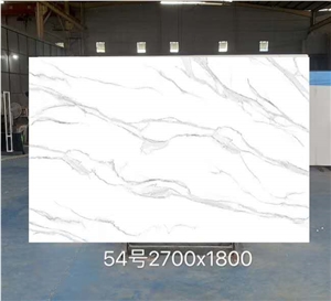 Artificial Stone Marble Carrara White Vein Slabs