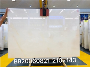 Pakistan Pure White Onyx a Grade Onyx Slab Tile