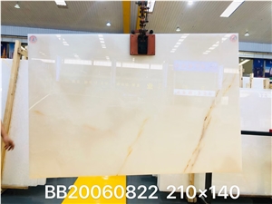 Pakistan Pure White Onyx a Grade Onyx Slab Tile