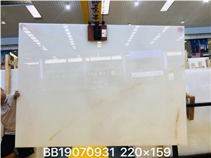 Pakistan Pure White Onyx a Grade Onyx Slab Tile
