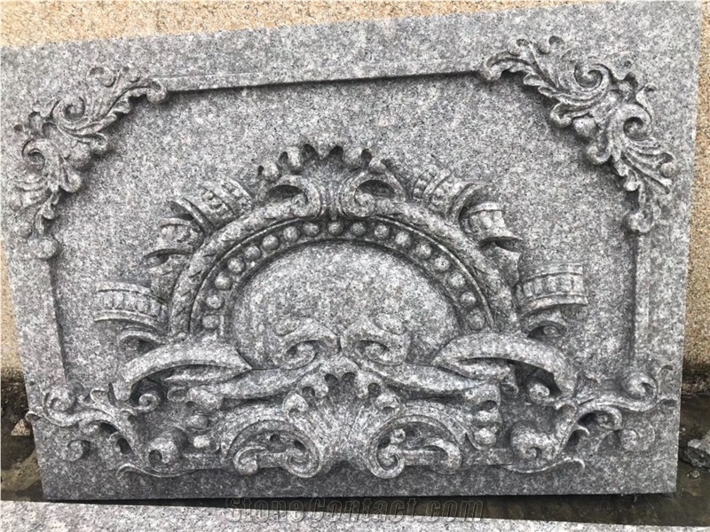 Railing Granite Carving Sulpture Outdoor Wall
