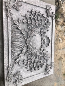 Railing Granite Carving Sulpture Outdoor Wall