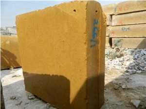 Indus Gold Marble Block, Pakistan