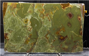 Pakistan Green Onyx Block