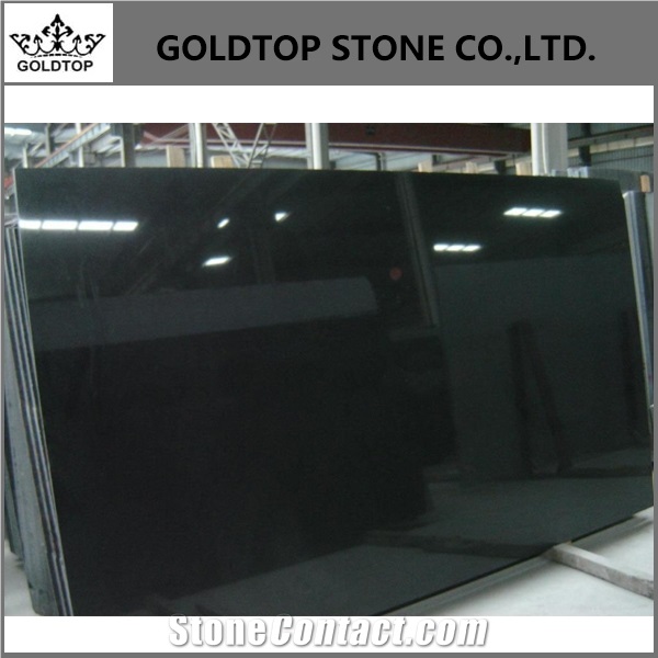 Absolute Black Granite Prefab Kitchen Countertops