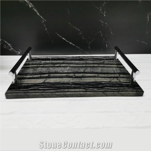 Black Wooden Marble Bathroom Sets for Hotels