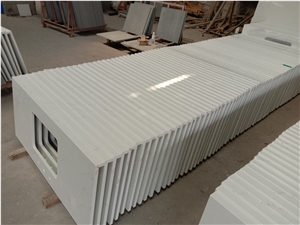 Calacatta Quartz Countertop for Hotel