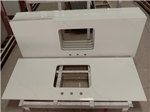 Calacatta Quartz Countertop for Hotel