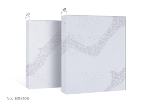 Calacatta Quartz Slab for Bathroom Countertop