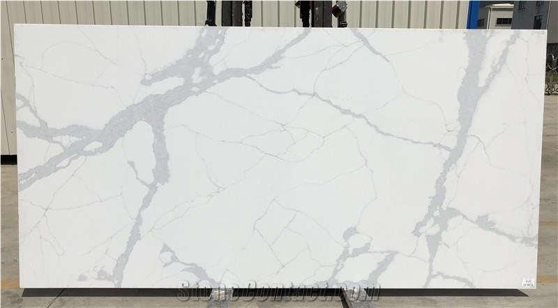 Calacatta Quartz Slab for Bathroom